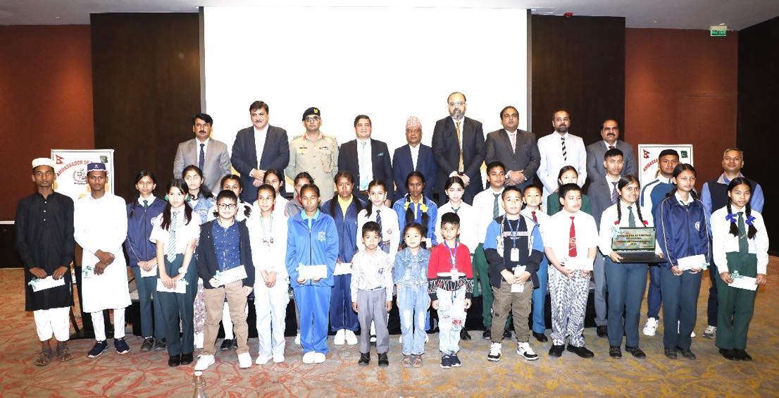 पाकिस्तानी दूतावासद्वारा १८० नेपाली  विद्यार्थीलाई छात्रवृत्ति प्रदान 