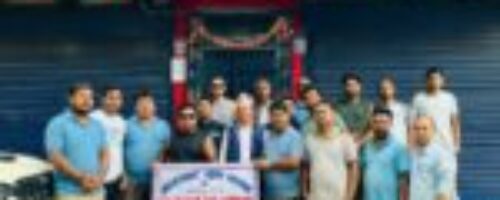 भोटेकोशी बाढीपीडितका लागि आरुघाट युवा क्लबद्वारा ८ लाख सहयोग