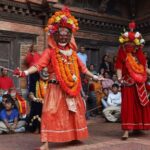 पाटनको ऐतिहासिक अष्टमातृका नाच सम्पन्न