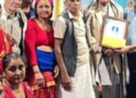 वनवासीलाई ‘पोतपवित्रा–प्रवीण राष्ट्रिय प्रतिभा पुरस्कार’