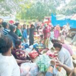 ५८ परिवार होल्डिङ सेन्टरमा, सामूहिक भान्सा सञ्चालन